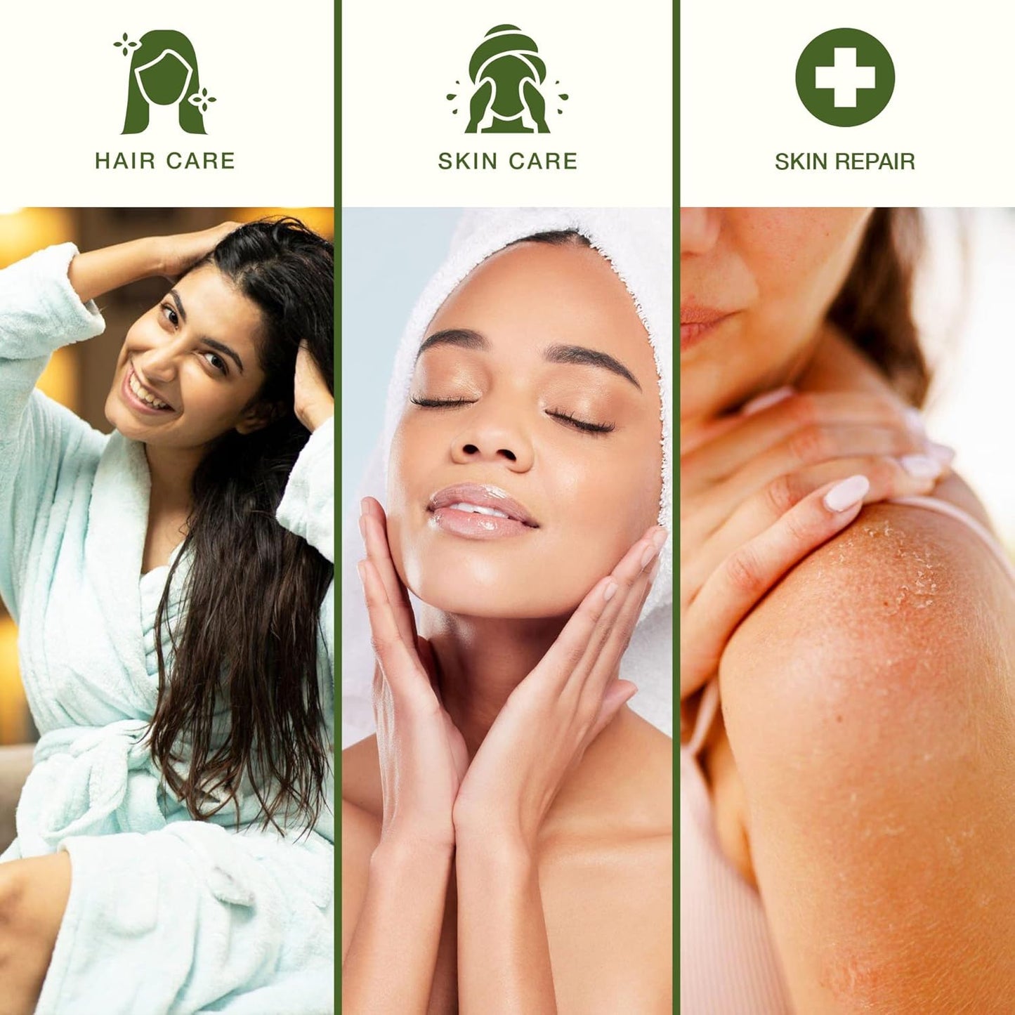 Green Leaf Naturals Aloe Vera Spray | 99% Cold-Pressed Aloe Vera Juice with Vitamin C, E & A | Hair, Skin, Facial Moisturizer, Sunburn Relief & After Sun Lotion 12oz