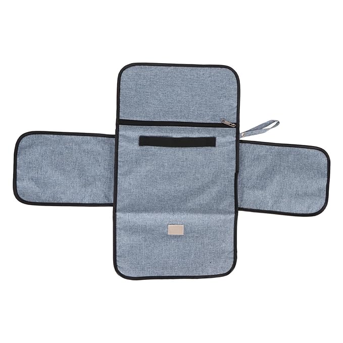 BRRNOO Travel Changing Pad, Baby Changing Mat Portable Multi Functional Portable Storage Changer Travel Bag Baby Mat Pad for Newborn