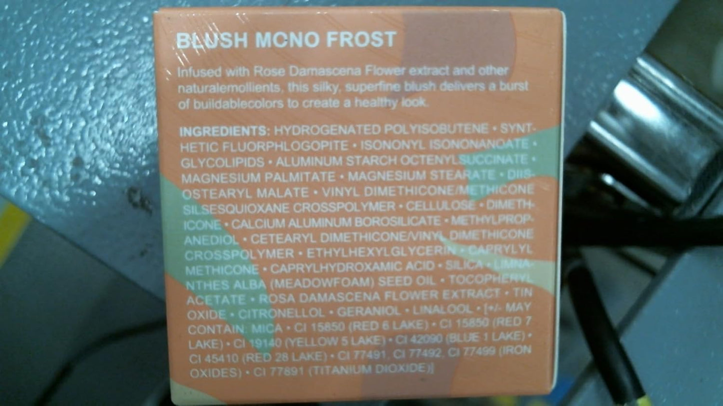 OULAC Pink Lumious Blush Makeup| 2 in 1 Powdery Blush & Highlighter| Shimmer Metallic Glow| Shape & Highlight Face| Cruelty-Free & Highlight Bling| F06 Pinky Ice