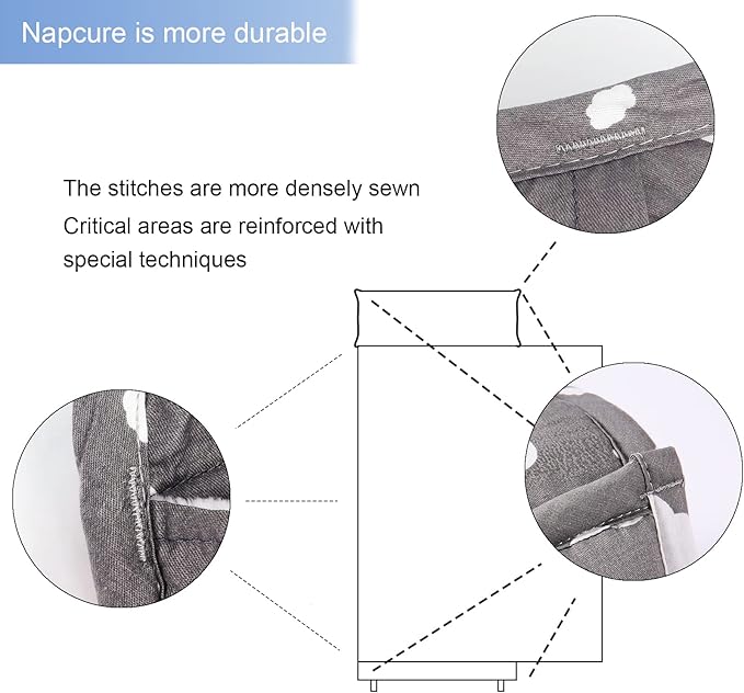 Toddler Nap Mat with Pillow and Minky Blanket,Soft Rolled Napping Mats for Boys and Girls,Lightweight Daycare,Preschool,Travel Toddler Sleeping Slumber Bags-50×20”(Cloud)