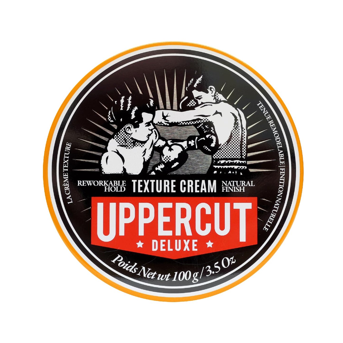 UPPERCUT DELUXE Texture Cream –Flexible, Reworkable Styling Cream for Men – Natural Matte Finish, Pliable Hold, Lightweight Hair Product – 3.5 oz / 100g