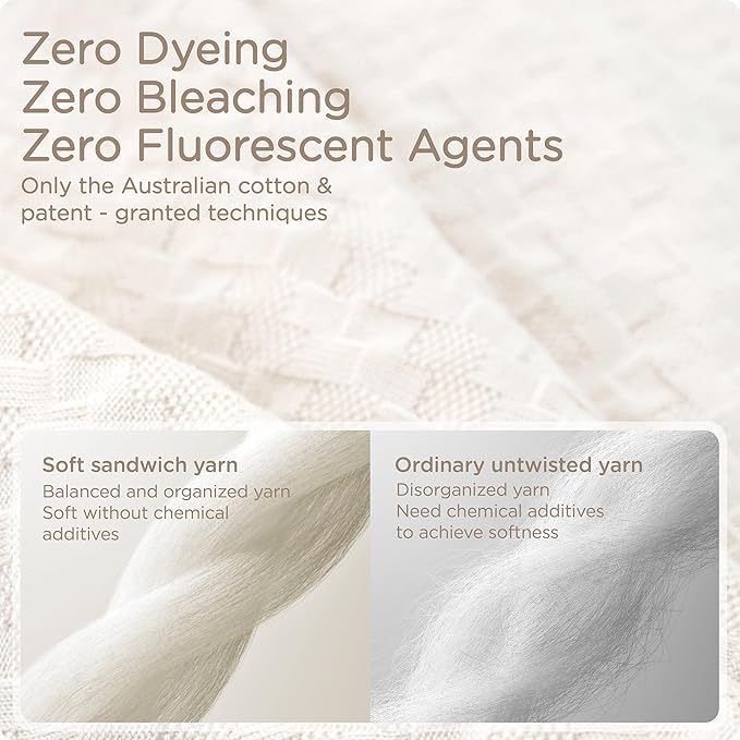 KUB Baby Unisex Sleep Sack 6-12 Months 2-Way Zipper Sleeveless Sleeping Bag 100% Cotton Wearable Blanket for Newborns Infant