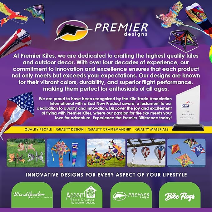 Hot Air Balloon Hanging Garden Spinner 22" - Vibrant Sunset Gradient Design, Weather-Resistant Outdoor Decor, Durable & Lightweight for Patios, Yards, and Gardens - Eye-Catching Wind Spinner