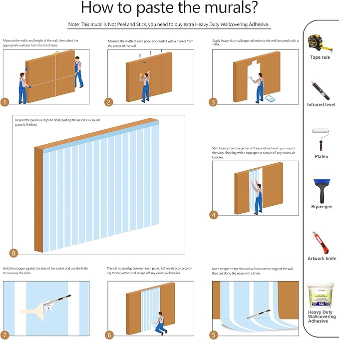 Gym Mural Wallpaper Dark Graffiti Wall Mural for Club Fitness Room Decoration（Not Peel and Stick）