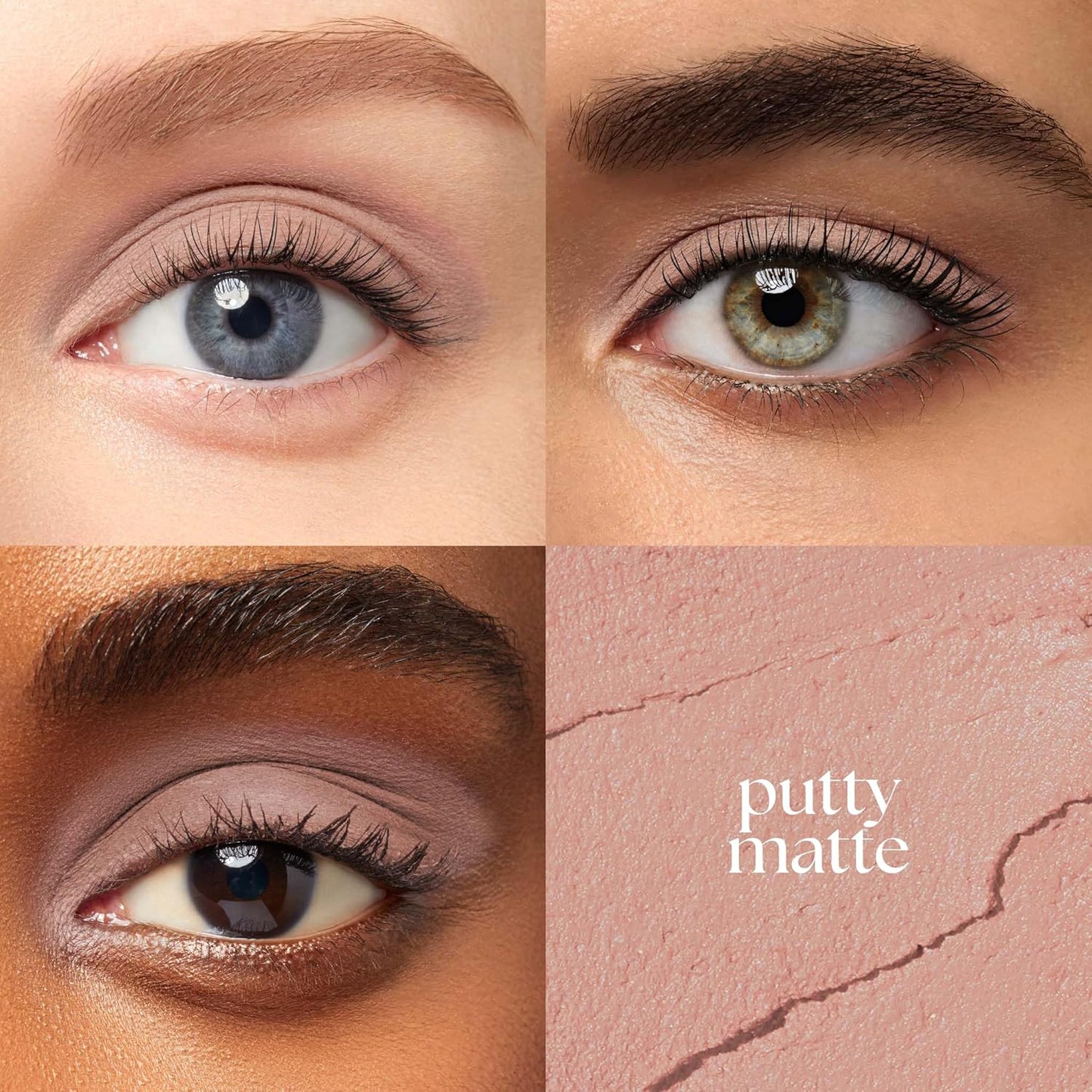 Julep Eyeshadow 101 Cream-to-Powder Waterproof Shadow Stick – Putty Matte – Long-Lasting, Crease-Proof, Neutral & Soft Matte Eyeshadow with Built-in Smudger