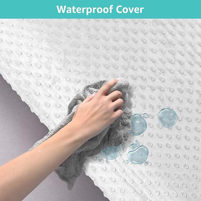 YENING Soft Baby Changing Pad for Dresser Diaper Changing Table Mattress with Cover for Babies and Toddlers Waterproof