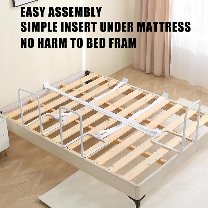 Bed Guard Rail for Toddlers, 59inch Foam Padded Side Rail for Queen King Twin Full Size Bed, Bedrail for Toddler, Kids Cosleep Bed Railing