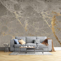 -Gold Abstract Marble Texture Bedroom Wallpaper XT15 L 180" x 115"