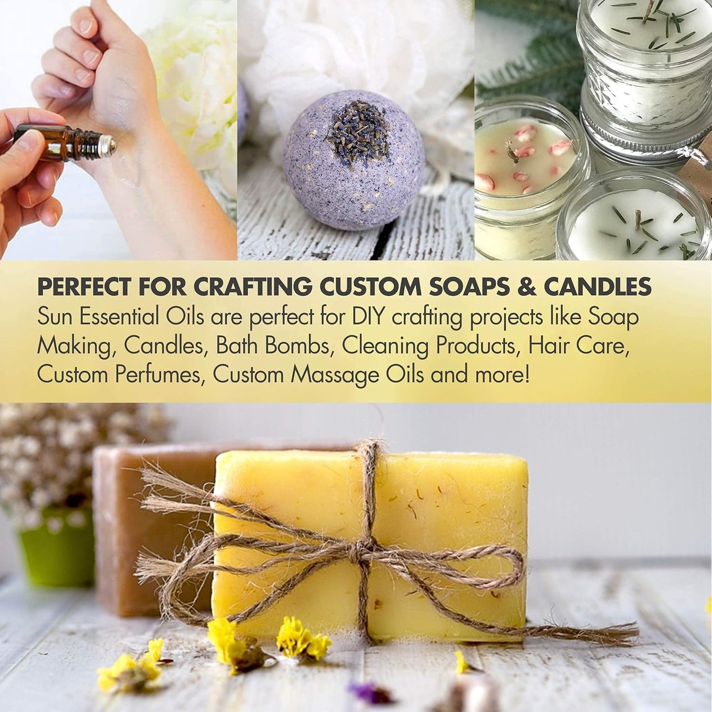 Sun Essential Oils Ginger Essential Oil 16oz Therapeutic Grade for Aromatherapy, Diffuser, Muscle, and Pain Soothing