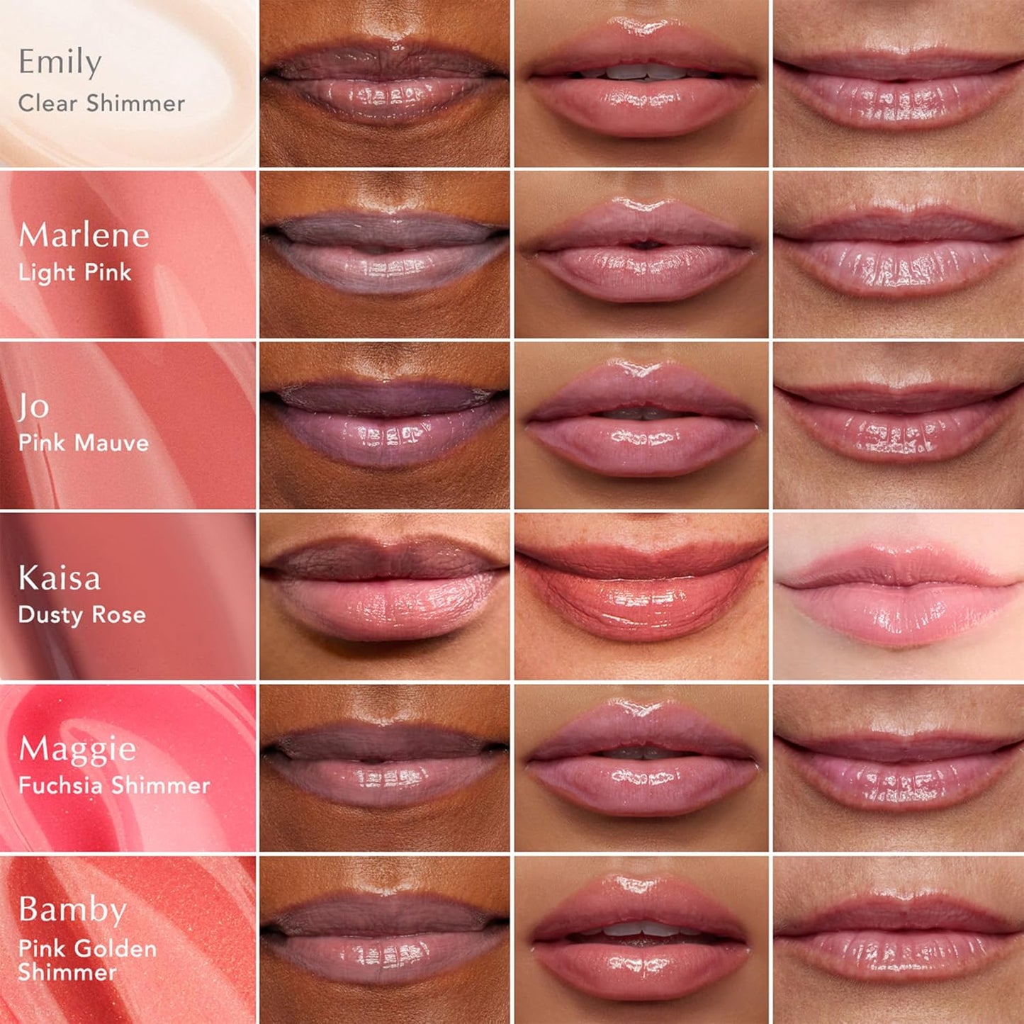 Thrive Causemetics Sheer Strength Lip Plumping Peptide Gloss, Lip Plumper with Vitamin E, Peptides, Plumps, Smooths & Hydrates Lips, High Shine, Vegan & Cruelty Free, Maggie (Fuchsia Pink Shimmer)