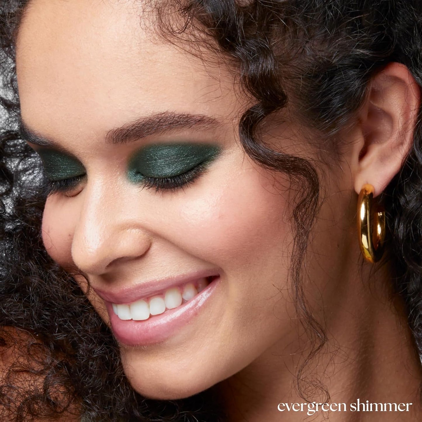 Julep Eyeshadow 101 Cream-to-Powder Waterproof Shadow Stick – Evergreen Shimmer – Long-Lasting, Crease-Proof, Deep Green Shimmer Cream Eyeshadow with Built-in Smudger