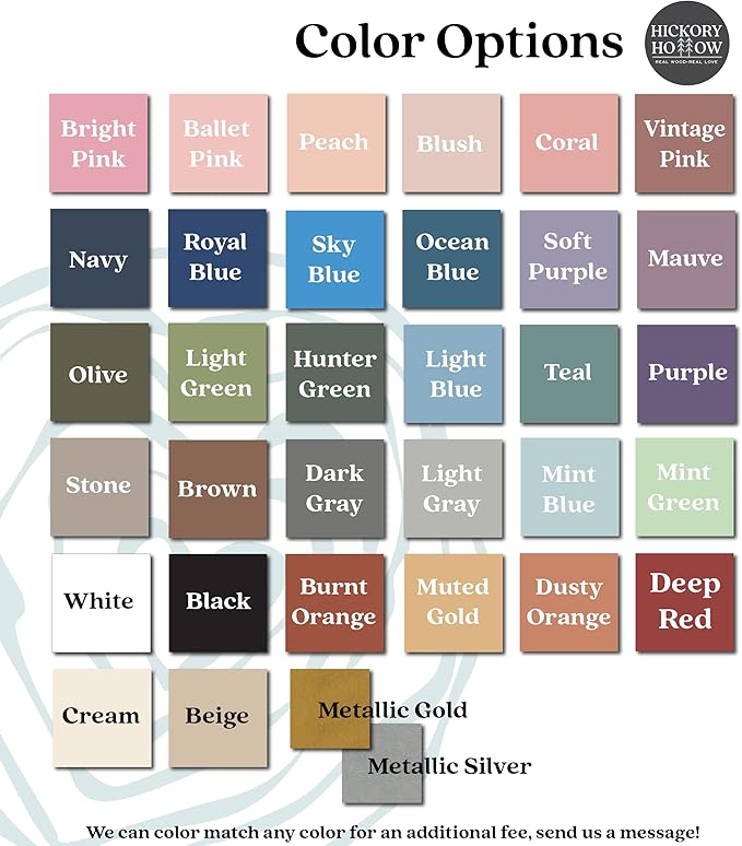 Hickory Hollow Designs Nursery Name Sign, Wooden Name Sign, Name Plate for Wall, Custom Wooden Sign, Baby Name Announcement Sign, (James Matthew)