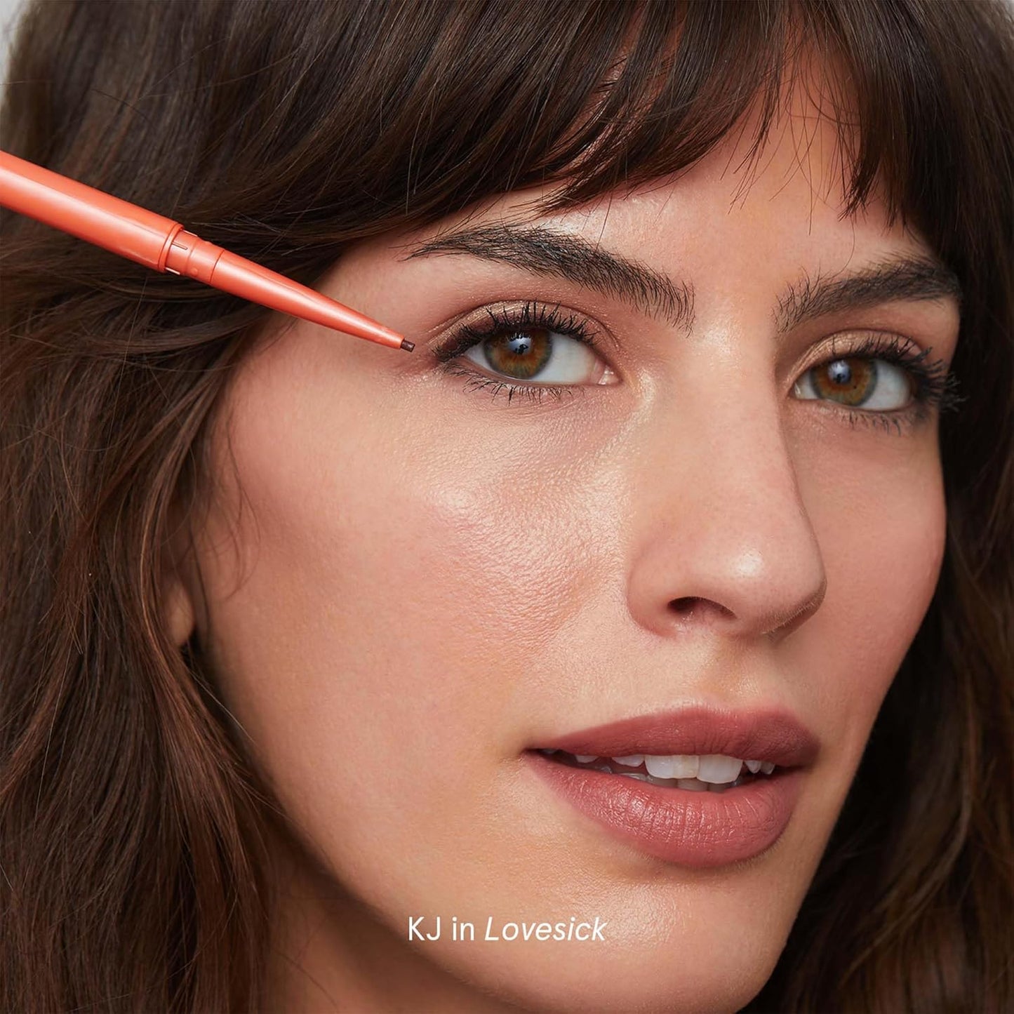 SOSHE Beauty - Waterproof Precision Eyeliner Refill | 1.5mm Smudge-Proof Gel Liner | Cruelty-Free, Certified Plastic Negative (Lovesick - Burgundy Brown, REFILL)