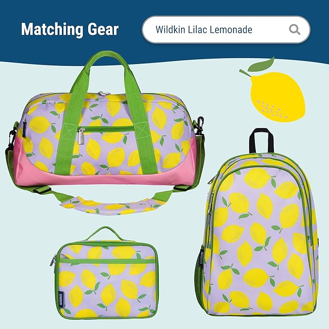 Wildkin 43-inch Kids Nap Mat – Soft Microfiber Toddler Sleeping Mat with Pillow