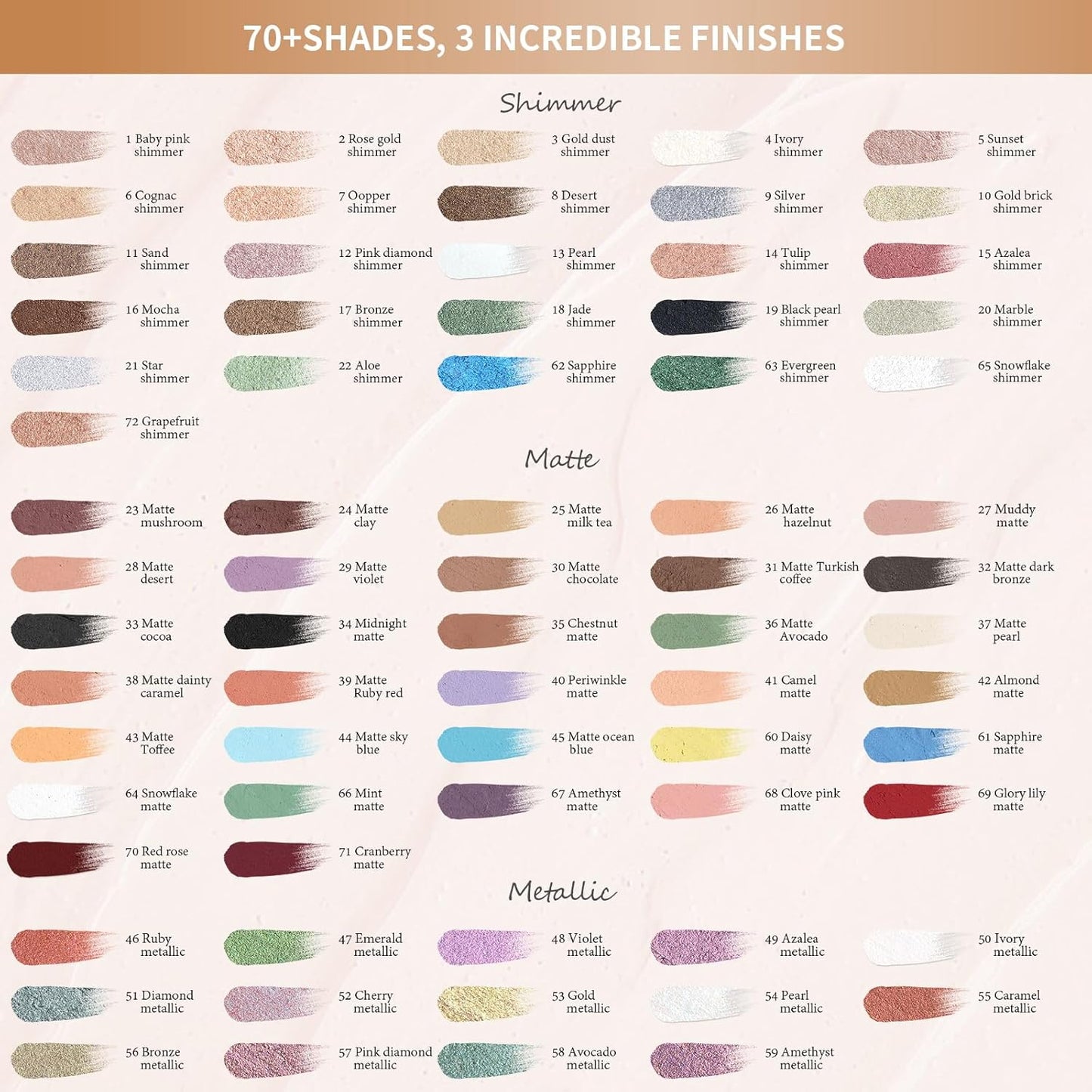 Cream Waterproof Hypoallergenic Eyeshadow Stick, longwear Metallic Glitter Matte Eye Shadow Pencil With Makeup Brush, Eye Brightener, 12 Pink Diamond Shimmer