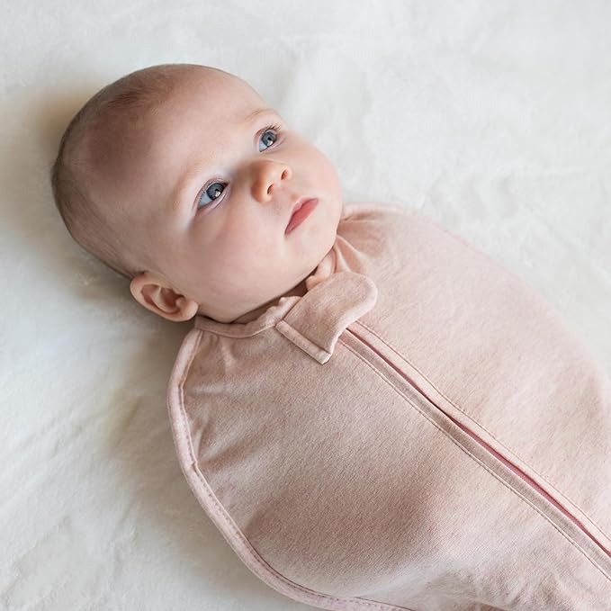 Woombie Original Baby Swaddling Blanket - Soothing, Cotton Baby Swaddle with Zipper - Wearable Newborn Blanket, Unicorn, 14-19 lbs