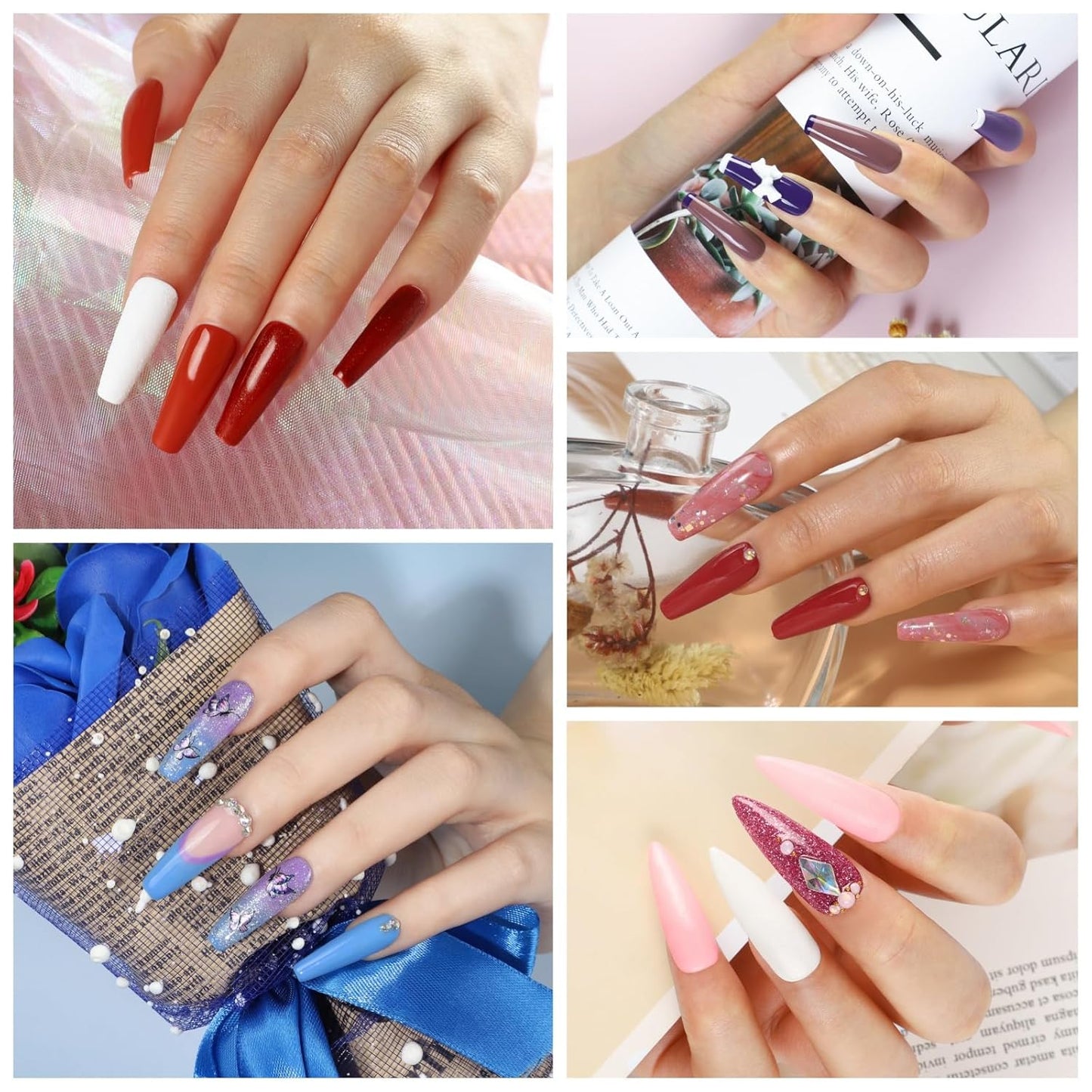 COSCELIA Gel Nail Polish Kit with U V light and Drill Starter Kit 35 Colors Gel Nail Polish with 5pcs Top Base Coat Nail Art All Seasons Professional Gel Manicure Kit DIY at Home Gifts for Women