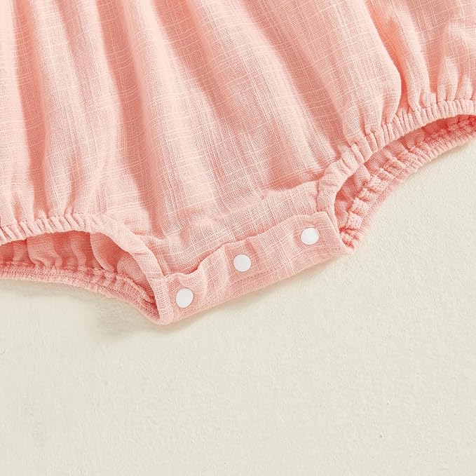 2pcs Infant Baby Girls Romper Dress Headband Long Sleeve Clothing Flowers Newborn Boho Girl Outfit Jumpsuit Clothes