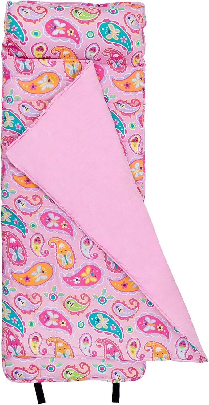Wildkin Kids Original Nap Mat – Cozy Kids Sleep Mat with Pillow, ideal for School & Travel