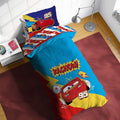 Sunny Side Up Disney Pixar Cars Lightning McQueen Twin Comforter Set - 5 Piece Kids Bedding Includes Comforter, Sheets & Pillow Cover - Super Soft Racecar Microfiber Bed Set