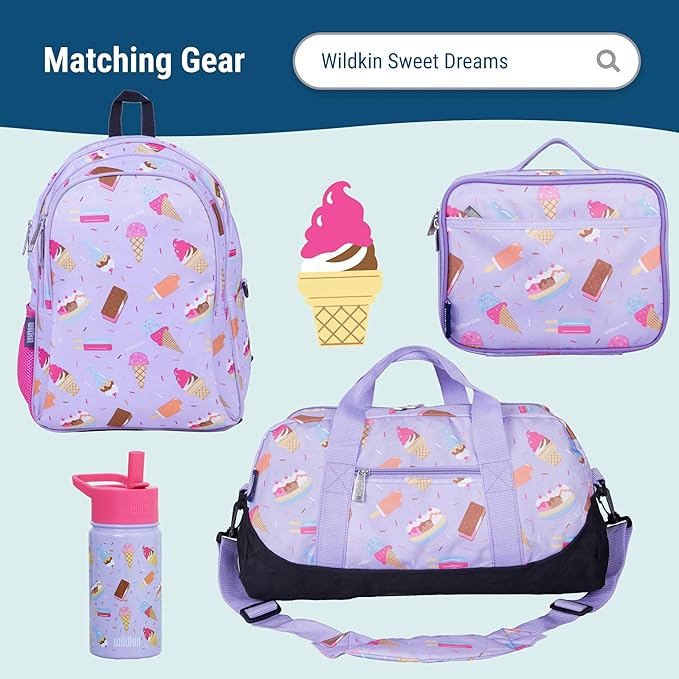 Wildkin Kids Original Nap Mat – Cozy Kids Sleep Mat with Pillow, ideal for School & Travel