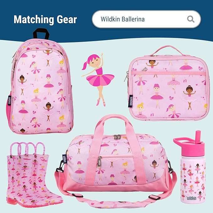 Wildkin Kids Original Nap Mat – Cozy Kids Sleep Mat with Pillow, ideal for School & Travel