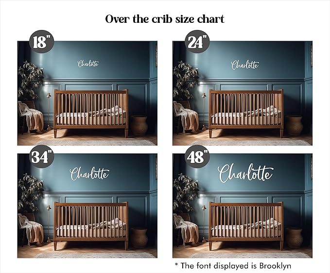 Custom Nursery Wood Name Sign Personalized Nursery Decor Kids Name Sign for Accent Wall in Nursery or Kids Room Letter Wall Art