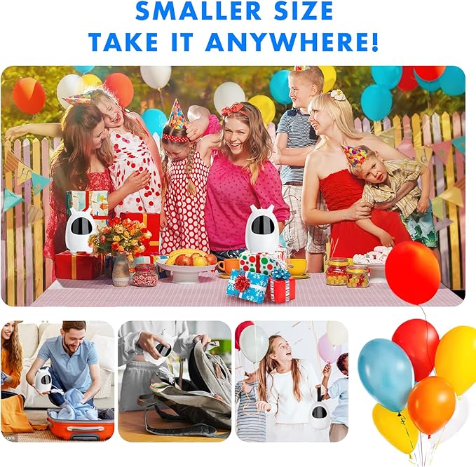 Balloon Pump Electric, SPLAKS Balloons Inflator Air Pump Portable Balloon Blower for Garland Arch, Party Decoration