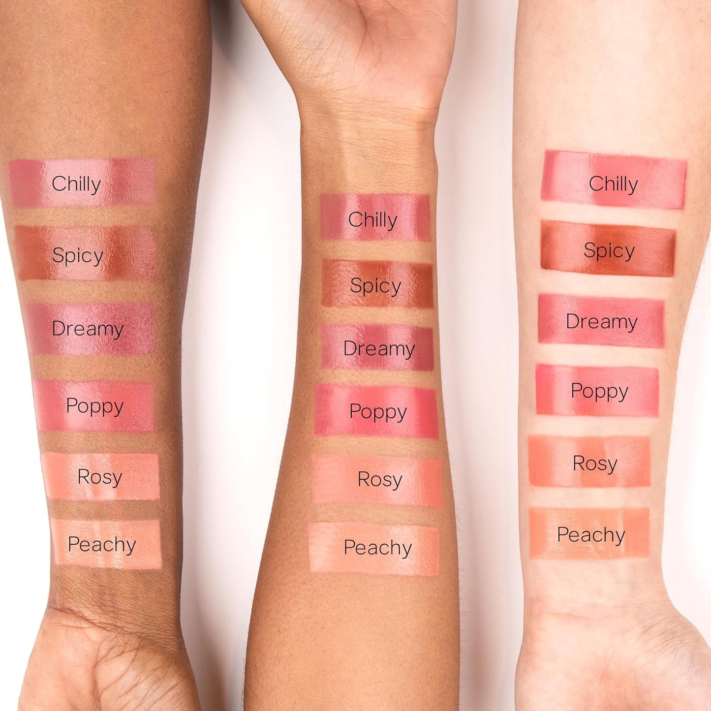 Saie Dew Liquid Blush for Cheeks - Hydrating Cream Blush Stick with a Blendable + Buildable Formula - Skincare Infused Dewy Cheek Tint for a Natural Flush - Glowy Makeup Essential - Rosy (.40 oz)