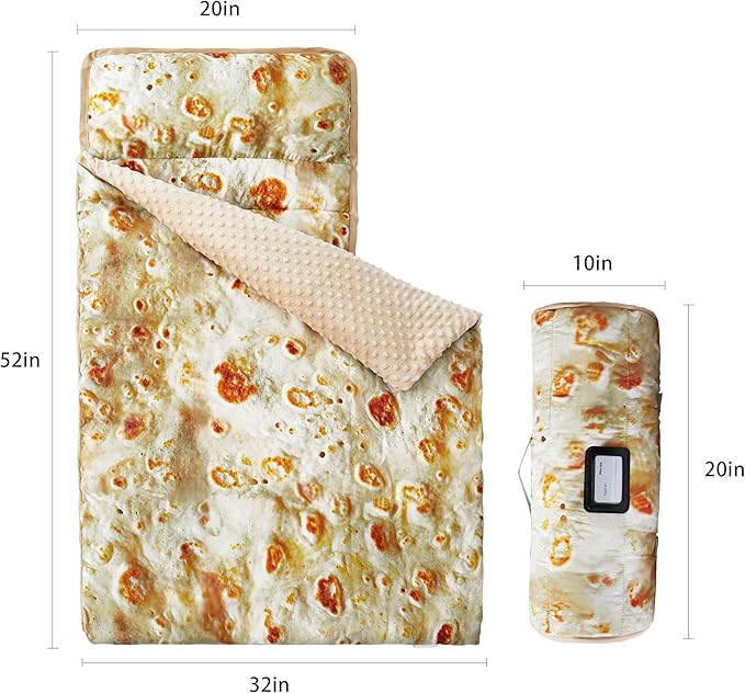 MORAIS Toddler Nap Mat with Pillow and Blanket, 52" x 20" Lightweight and Soft Nap Mat for Preschool, Daycare, Travel Sleeping Bags