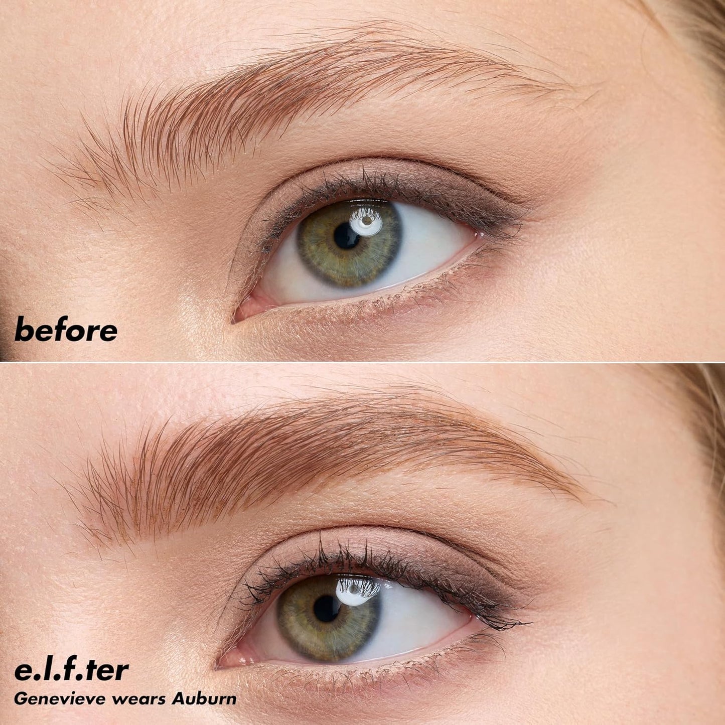 e.l.f. Holy Strokes Micro-Fine Brow Pen, Liquid Waterproof Eyebrow Makeup For Detailing & Adding Dimension, Vegan & Cruelty-Free, Auburn