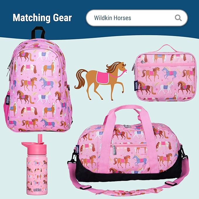 Wildkin Kids Vinyl Nap Mat – Foldable, Durable Rest Mat for Daycare & Preschool