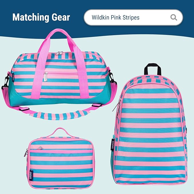 Wildkin 43-inch Kids Nap Mat – Soft Microfiber Toddler Sleeping Mat with Pillow