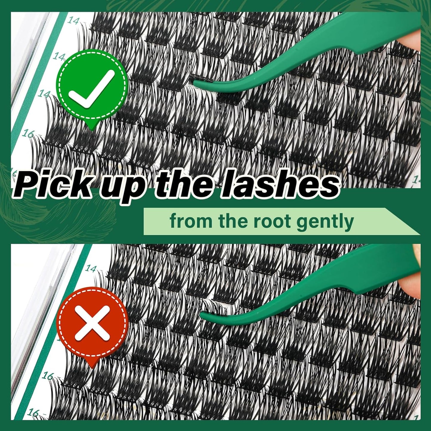 Lash Clusters 144pcs Individual Lashes D Curl 12mm Eyelash Clusters KEYYOU Air Touch Cluster Lashes Super Lightweight Soft Wispy Comfortable Easy DIY at Home(Air03-D-12mm)