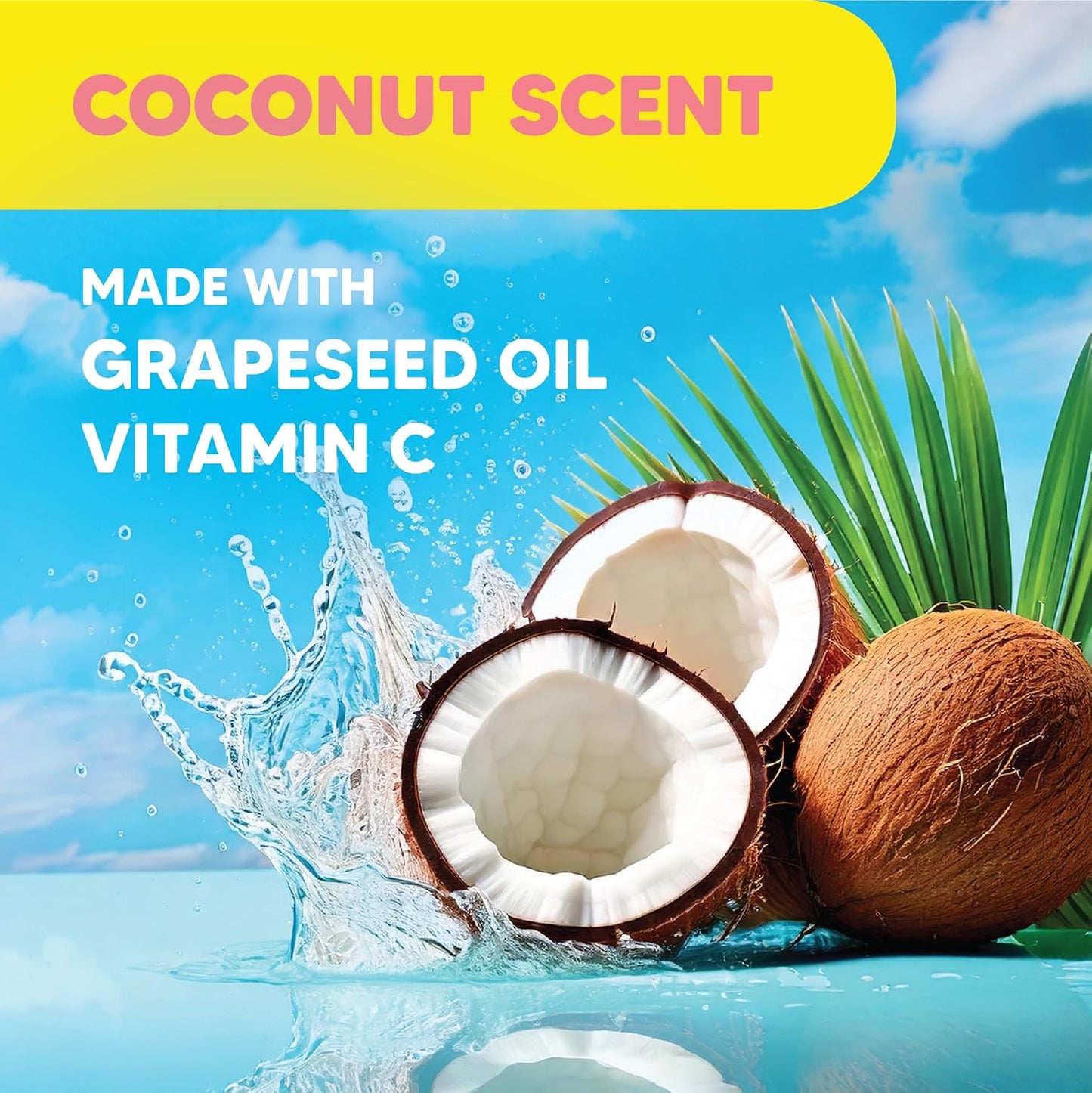 Onyx Professional Coconut Scented Nail Polish Remover with Nail File, 16 oz, Maximum Strength Soak Off Gel Polish Remover, Vitamin E & Grape Seed Oil Enriched Nourishing Formula