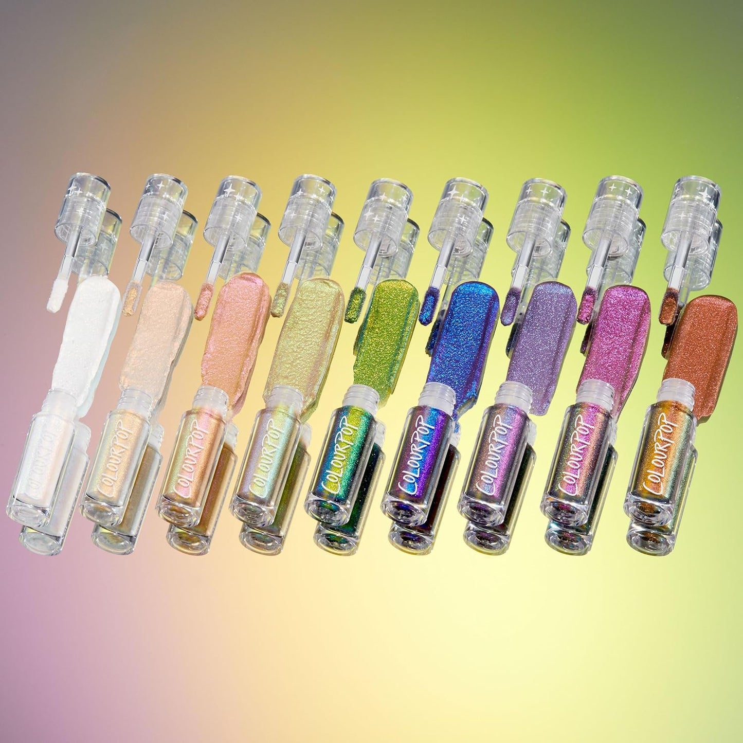 ColourPop Chrome Liquid Eyeshadow - Color-Shifting Chrome Eyeshadow with Long-Lasting & Ultra-Pigmented Formula - See U Later (0.05 oz)